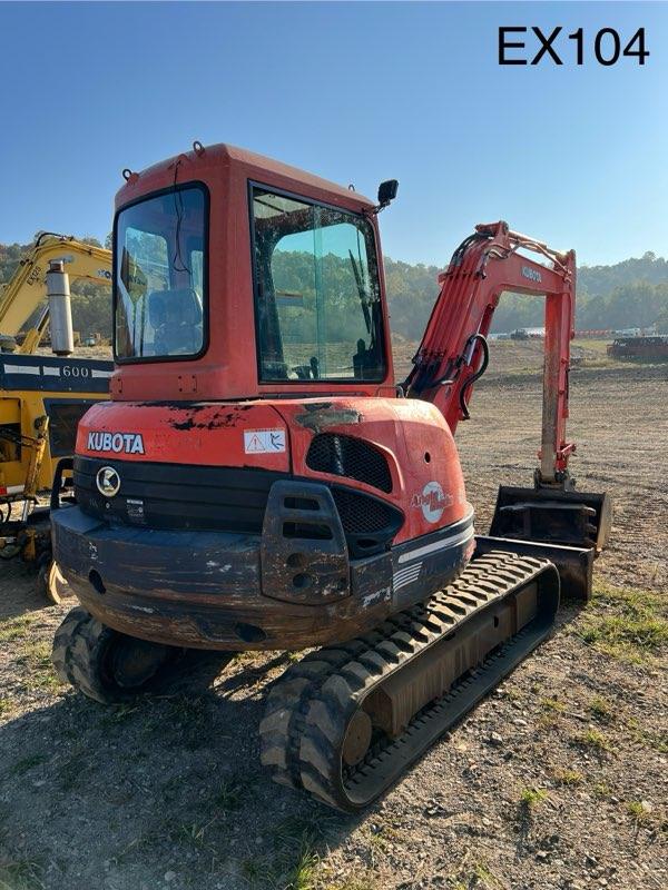 EX104
2004 KUBOTA KX121 MINI HOE