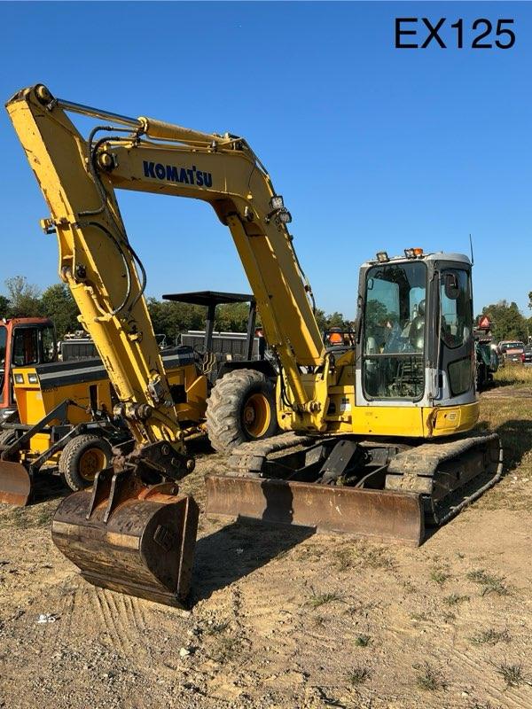 EX125
2008 KOMATSU PC78MR MINI HOE