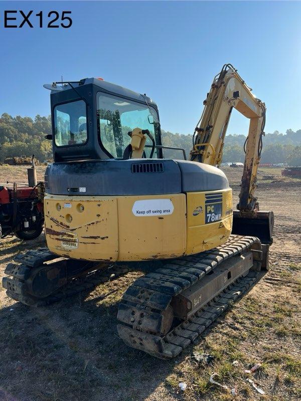 EX125
2008 KOMATSU PC78MR MINI HOE