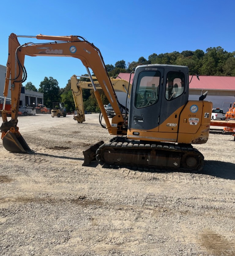 EX134
2008 CASE CX80 MINI HOE
