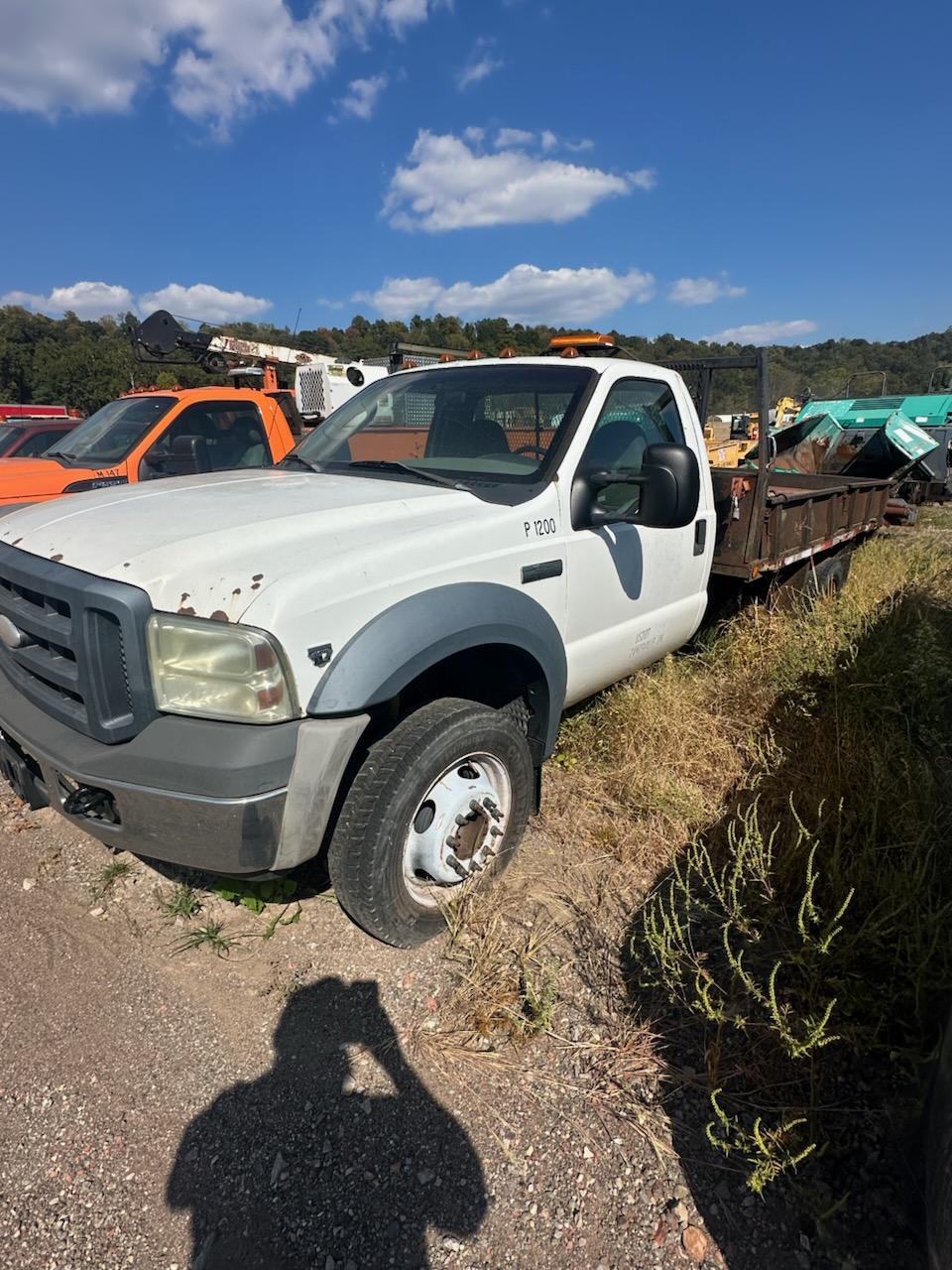 P1200
2006 FORD F450 FLATBED

FRAME RUST, WILL NEED BRAKE LINES