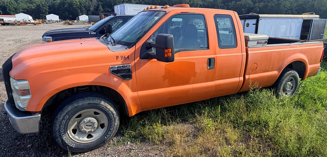 P1164 09 Ford F250 ext cab, 2wd